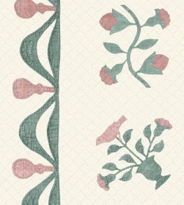 Libertyville Fabric by Lewis & Wood Sage Rose