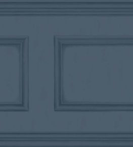 Library Frieze Wallpaper by Cole & Son Midnight