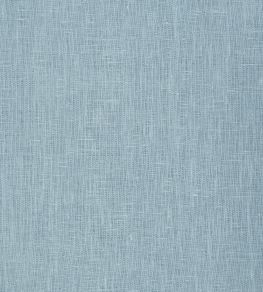 Light Weight Plain Linen Fabric by Volga Linen Porcelain Blue Light Weight Plain Linen Fabric by Volga Linen Porcelain Blue