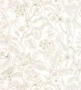 Lightness Wallpaper by Caselio Blanc Or
