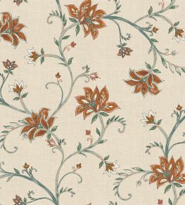 Lily Wallpaper by Coordonne Green Lily Wallpaper by Coordonne Green