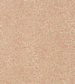 Lily Leaf Fabric by Morris & Co Red Lily Leaf Fabric by Morris & Co Red