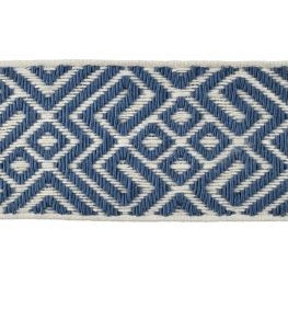 Lima Guipure Braid 65mm Trimming by Houles Indigo Lima Guipure Braid 65mm Trimming by Houles Indigo