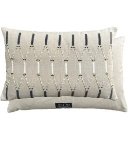 Lima Pillow 24 x 16" by William Yeoward Noir Lima Pillow 24 x 16" by William Yeoward Noir