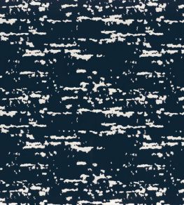 Limonite Fabric by Camengo Navy Limonite Fabric by Camengo Navy