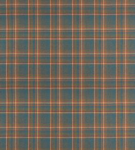 Lindisfarne Plaid Fabric by Mulberry Home Teal Lindisfarne Plaid Fabric by Mulberry Home Teal