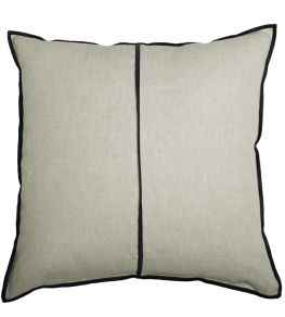 Linen Cushion by Maison Casamance Argile