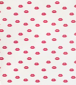 Lips Wallpaper by Barneby Gates Red on Cream Lips Wallpaper by Barneby Gates Red on Cream