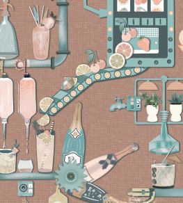 Liquid Lab Wallpaper by Brand McKenzie Mocha Liquid Lab Wallpaper by Brand McKenzie Mocha
