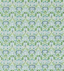 Little Chintz Fabric by Morris & Co Nettle/Woad Little Chintz Fabric by Morris & Co Nettle/Woad