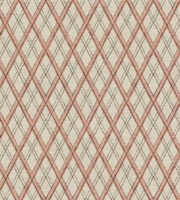 Little Lattice Fabric by Ottoline Pink