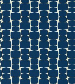 Little Lohko Wallpaper by Scion Indigo / Jasmine Little Lohko Wallpaper by Scion Indigo / Jasmine
