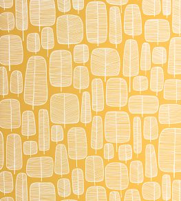 Little Trees Wallpaper by MissPrint Yellow Little Trees Wallpaper by MissPrint Yellow