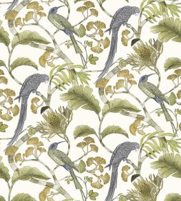 Living Branches Wallpaper by Josephine Munsey Hilles White and Greens Living Branches Wallpaper by Josephine Munsey Hilles White and Greens