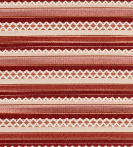 Lock Stitch Fabric by Scion Chilli/Ladybird Red/Blush Lock Stitch Fabric by Scion Chilli/Ladybird Red/Blush