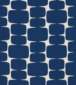 Lohko Fabric by Scion Indigo / Jasmine Lohko Fabric by Scion Indigo / Jasmine