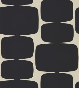 Lohko Wallpaper by Scion Liquorice Lohko Wallpaper by Scion Liquorice