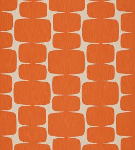 Lohko Fabric by Scion Paprika / Pebble Lohko Fabric by Scion Paprika / Pebble