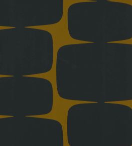 Lohko Wallpaper by Scion Tumeric / Charcoal Lohko Wallpaper by Scion Tumeric / Charcoal
