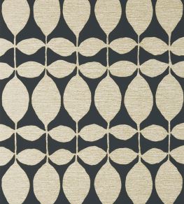 Lola Wallpaper by Thibaut Metallic Gold on Black Lola Wallpaper by Thibaut Metallic Gold on Black