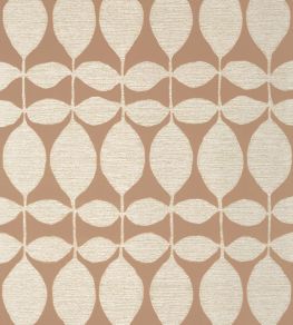 Lola Wallpaper by Thibaut Metallic Pewter on Rust Lola Wallpaper by Thibaut Metallic Pewter on Rust