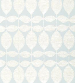 Lola Wallpaper by Thibaut Pearl on Soft Blue Lola Wallpaper by Thibaut Pearl on Soft Blue