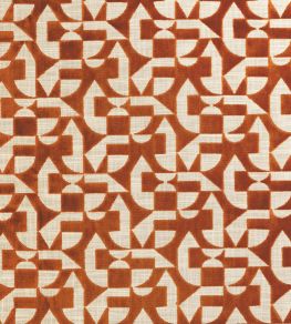 Lonato Fabric by Camengo Terracotta
