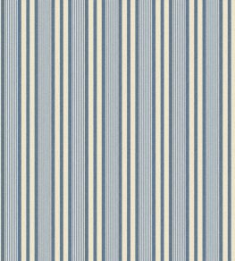 Loom Stripe Wallpaper by George & Minnie Denim Loom Stripe Wallpaper by George & Minnie Denim
