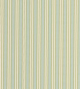 Loom Stripe Fabric by George & Minnie Grass/Aqua Loom Stripe Fabric by George & Minnie Grass/Aqua