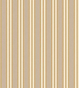 Loom Stripe Wallpaper by George & Minnie Ochre/Walnut Loom Stripe Wallpaper by George & Minnie Ochre/Walnut