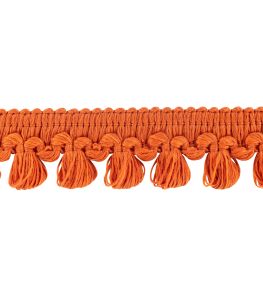 Looped Fringe Trimming by Villa Nova Pumpkin Looped Fringe Trimming by Villa Nova Pumpkin