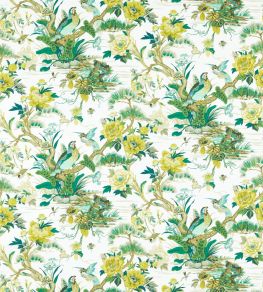 Loriini Fabric by Sanderson Botanical Green