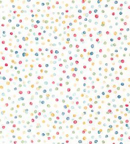 Lots Of Dots Wallpaper by Scion Pistachio / Pimento / Denim