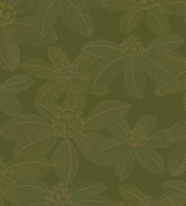 Lotus Wallpaper by Caselio Vert Mousse Lotus Wallpaper by Caselio Vert Mousse