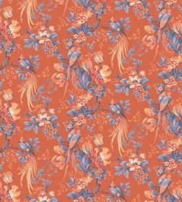 Lovebirds Wallpaper by Divine Savages Burnt Sienna