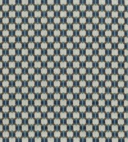 Loveden Fabric by Nina Campbell Blue/Chocolate Loveden Fabric by Nina Campbell Blue/Chocolate