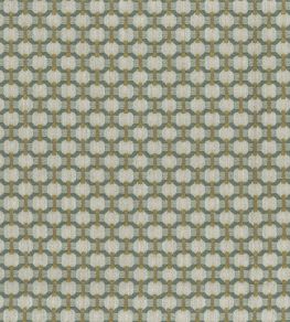 Loveden Fabric by Nina Campbell Duck Egg/Gold