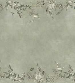 Luca Rectangle Mural by Sandberg Sage Green Luca Rectangle Mural by Sandberg Sage Green