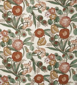 Lucienne Fabric by Prestigious Textiles Papaya Lucienne Fabric by Prestigious Textiles Papaya