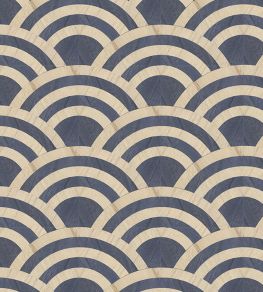 Lucky O's Wallpaper by Moooi Birch & Blue Lucky O's Wallpaper by Moooi Birch & Blue