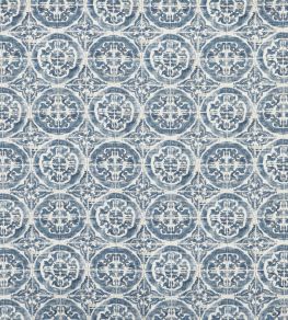 Luela Fabric by Prestigious Textiles Azure