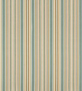Luna Stripe Fabric by GP & J Baker Blue/Green