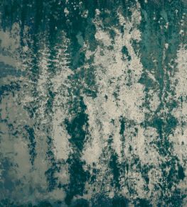 Lustre Fabric by Arley House Silver Teal Lustre Fabric by Arley House Silver Teal