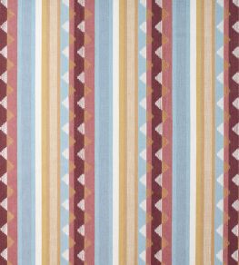 Lutley Stripe Fabric by Sanderson Damson/Medlar
