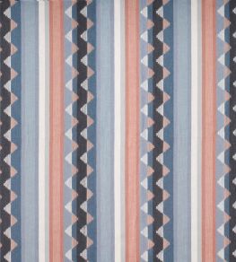 Lutley Stripe Fabric by Sanderson Porcelain/Blossom