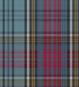 MacAndreas Tartan Wallpaper by Cole & Son Petrol & Rouge MacAndreas Tartan Wallpaper by Cole & Son Petrol & Rouge