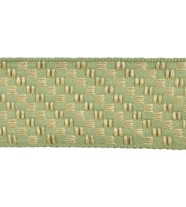Macao Raphia Braid 60mm Trimming by Houles Jade Macao Raphia Braid 60mm Trimming by Houles Jade
