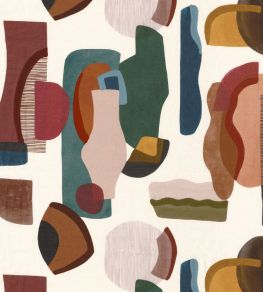 Machaya Fabric by Casamance Multicolor
