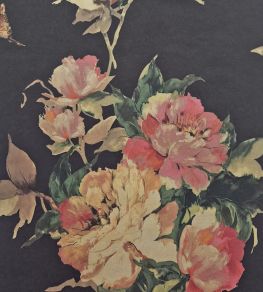 Madama Butterfly Wallpaper by 1838 Wallcoverings Ebony Madama Butterfly Wallpaper by 1838 Wallcoverings Ebony