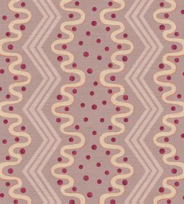 Madame Ziggle Fabric by Ottoline Blueberry Yoghurt Madame Ziggle Fabric by Ottoline Blueberry Yoghurt